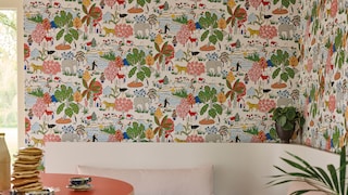 Wallpaper "Animal Kingdom" by Little Greene