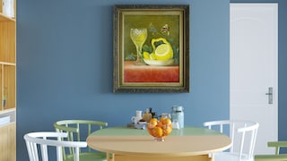 Decorative Fruit Image with Lemons