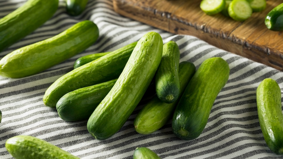 Cucumbers should be stored neither too cool nor too warm