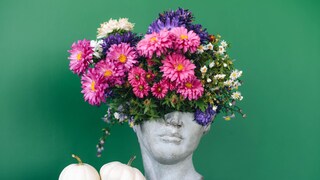 Unusual vase in the home