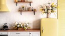 butter yellow decoration