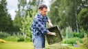 Grass clippings