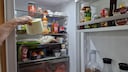 In addition to meat, eggs, and vegetables, there should also be room for a roll of toilet paper in the refrigerator.