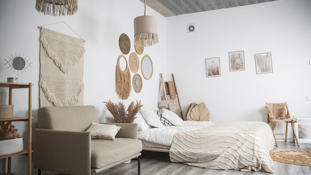 In the boho style, various cultures intersect.
