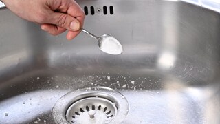Salt Can Help Clean the Sink