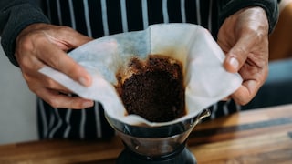Coffee Grounds Toilet