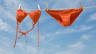 Washing a Bikini