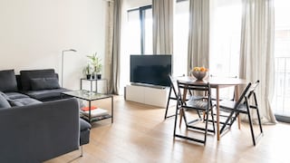 If you're looking for a permanent solution for the dining table, folding chairs are not suitable and should be avoided.