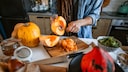 If any pumpkin is left over after cooking, it should be stored in a cool place.