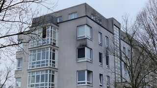 Improper ventilation can lead to unsightly black spots above the window.