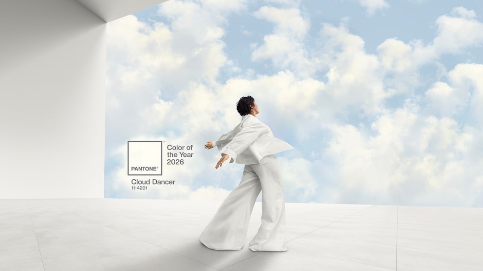 "Cloud Dancer" is the Pantone Color of the Year 2026