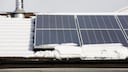 Solar Panel Snow