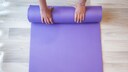 To ensure it lasts: Roll up the yoga mat loosely and store it in a dry place away from direct sunlight.