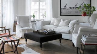 When the proportions of the picture and the wall are right, a picture becomes a true enhancement to the room.