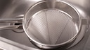 Trick for Cleaning a Kitchen Sieve