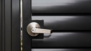 The door for a panic room should have certified burglar-resistant classes and be equipped with a sturdy locking system.