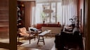 dark wooden furniture