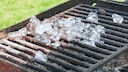 Can a Grill Really Be Cleaned With Ice Cubes? (Stock Photo)