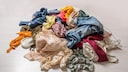 When old clothes are no longer suitable for passing on, they can be repurposed.