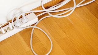Many people want to hide power strips behind the sofa, but this can pose a risk.