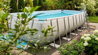 What happens to the pool water when the swimming fun is over?