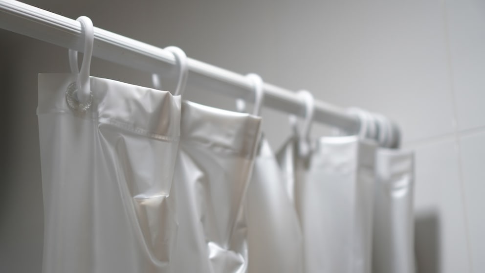 Washing a Shower Curtain