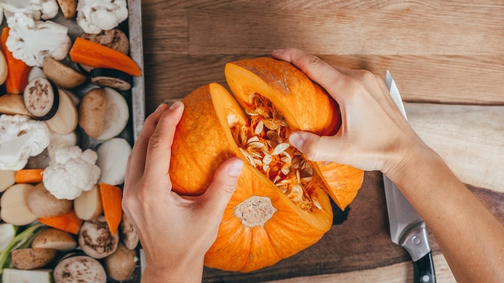 Trick for Cutting Pumpkin