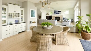 Open living concepts are no longer as popular as they were a few years ago.