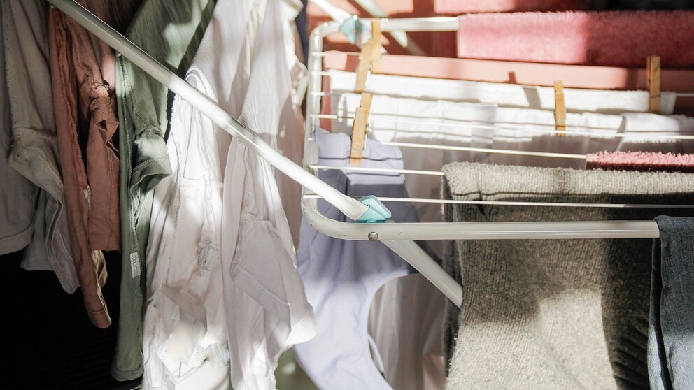 Clothes Drying Rack Hack