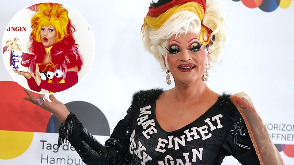 Drag queen Olivia Jones has been fighting for animal welfare alongside Peta for years.