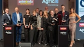 The winners of the German Petfluencer Awards 2024 for cats with the judges and presenter Jana Azizi.Nils Jacobi, Lukas Hintersteiner, Carolin Rebmann, illustrator Nina Tiefenbach, Peter Bornschein (Agria Tierversicherung), Katrin Tempel (Geliebte Katze), cat expert Birga Dexel, Wolfgang Post (animonda), Lea Lichter, André Karkalis (TONY), Michael Martin and presenter Jana Azizi (from left to right)