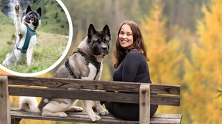 Luisa and her deaf dog, Yuka, received an award for their videos at the German Petfluencer Award in 2024.