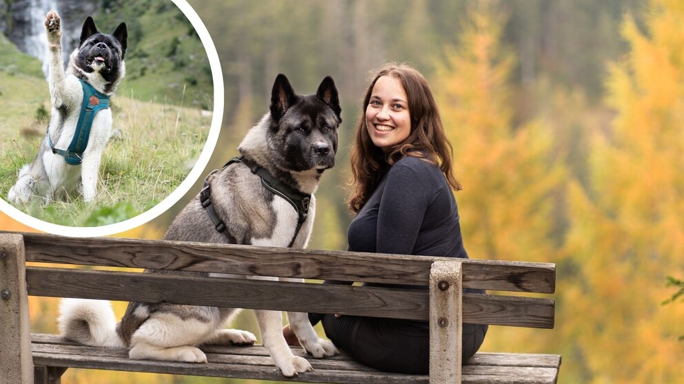 Luisa and her deaf dog, Yuka, received an award for their videos at the German Petfluencer Award in 2024.