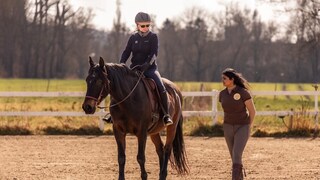 Riding again