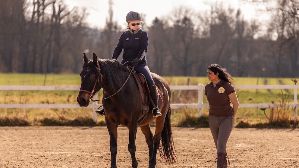 Riding again