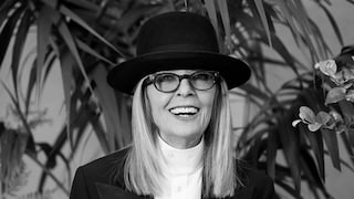 Diane Keaton (black and white)
