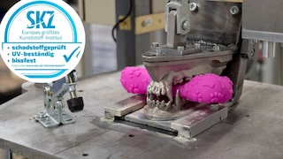 The "Würzburg Dog" in Action: The SKZ Tests Dog Toys for Bite Resistance Using an Artificial Jaw