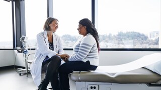 Woman at Doctor's Office