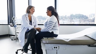 Woman at Doctor's Office
