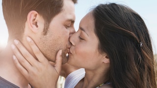 A passionate kiss, but afterward, did you have a rash on your face?