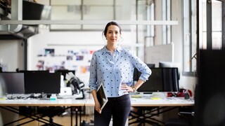 Woman in the office