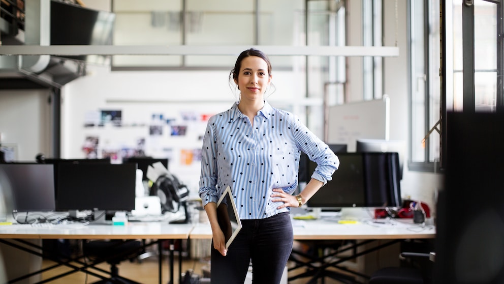 Woman in the office