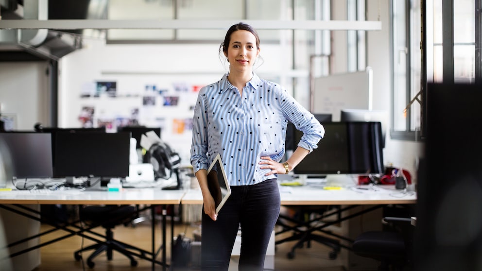 Woman in the office