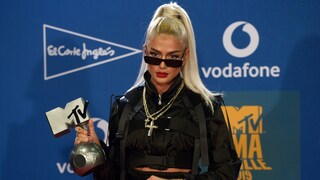 Rapper Loredana at the MTV Music Awards