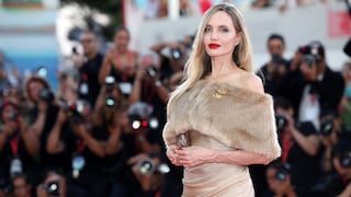 Angelina Jolie on the red carpet in Venice