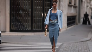 Denim-on-denim look