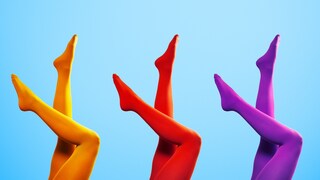 Tummy control tights