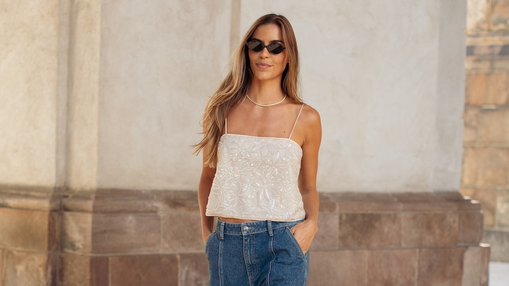 Sequined top