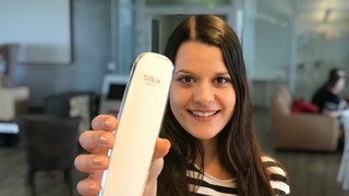 TECHBOOK editor Madlen Schäfer tested an anti-wrinkle device for several weeks.