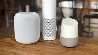Apple HomePod, Google Home, Amazon Echo
